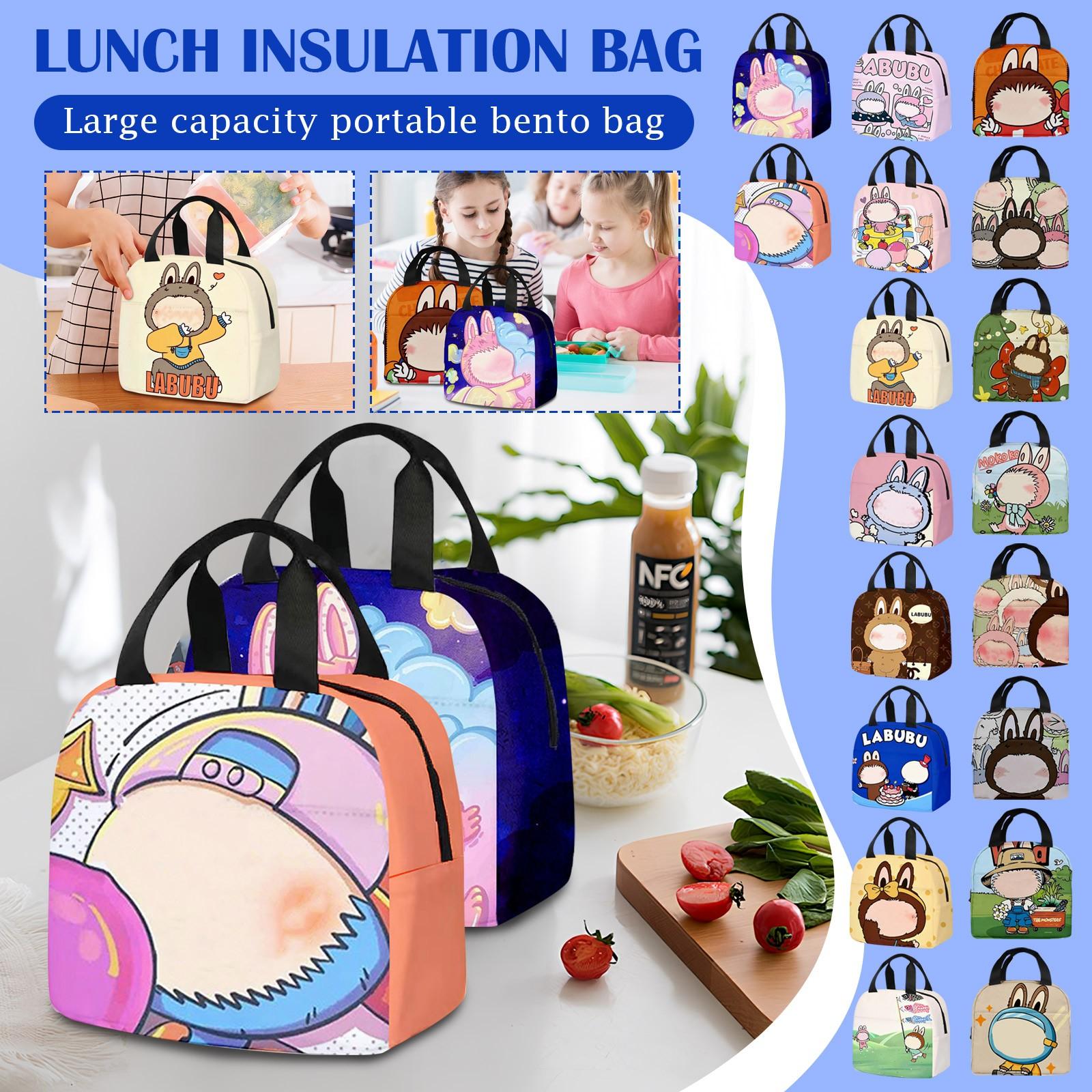 Lunch Bag Cartoon Handbag Student Lunch Bag Aluminum Foil Insulation Meal Bag Lunch Box Bag One Size
Lunch Bag Cartoon Handbag Student Lunch Bag Aluminum Foil Insulation Meal Bag Lunch Box Bag One Size