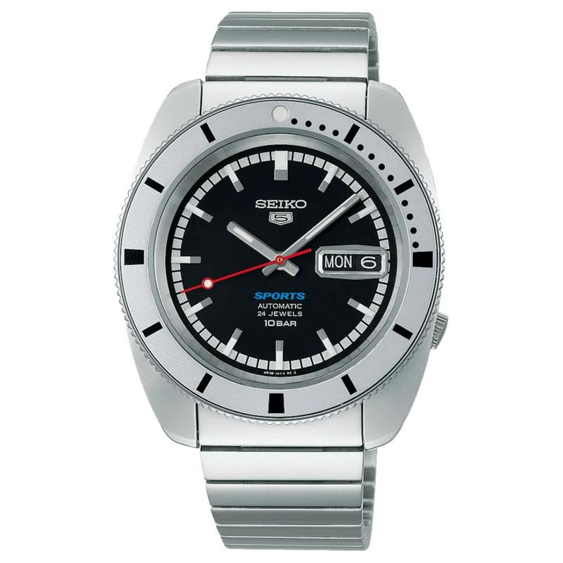 SEIKO 5 Sports series 100m waterproof taste automatic/manual mechanical movement Steel Strap 38.5mm men s watch black dial SRPL05K1 чорний
SEIKO 5 Sports series 100m waterproof taste automatic/manual mechanical movement Steel Strap 38.5mm men s watch black dial SRPL05K1 чорний
