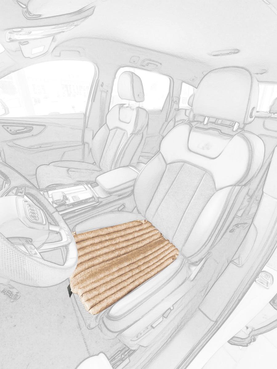 Накидка на сидіння Ekkoseat. З ефектом овчини. бежевий
Накидка на сидіння Ekkoseat. З ефектом овчини. бежевий