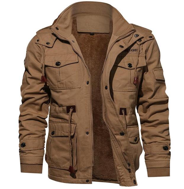 Мужская зимняя куртка, повседневная, толстая, термопальто, армейская, пилотная, куртка, верхняя одежда Force Cargo, флисовая куртка XXL хаки
Мужская зимняя куртка, повседневная, толстая, термопальто, армейская, пилотная, куртка, верхняя одежда Force Cargo, флисовая куртка XXL хаки