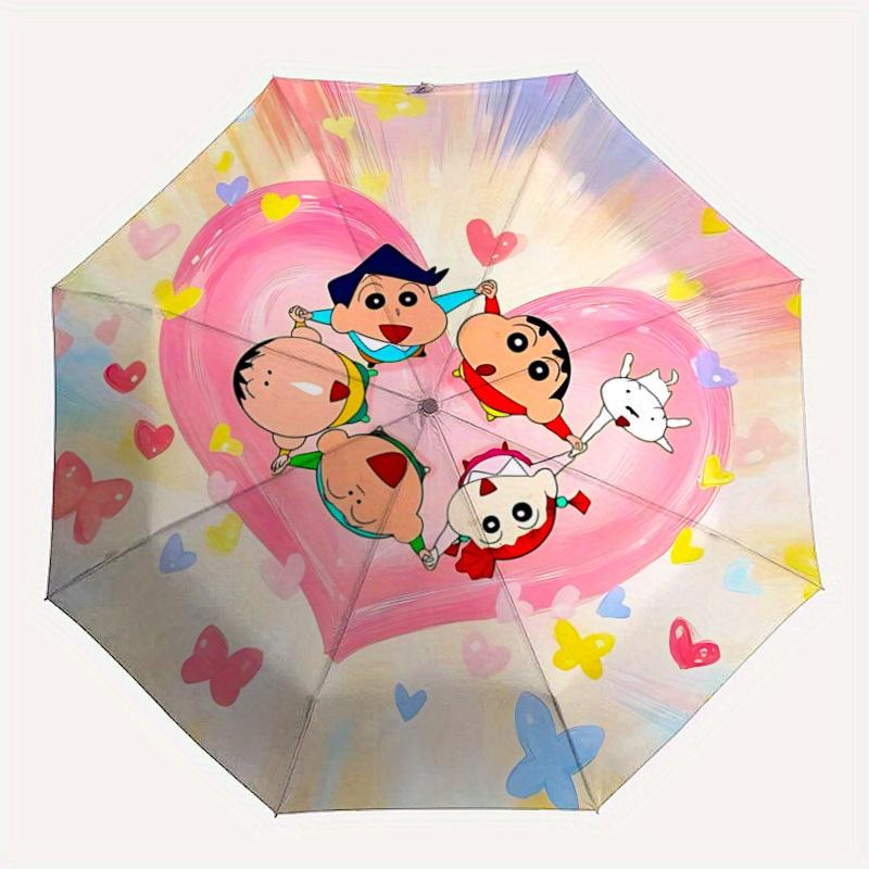 1pc Crayon Shin-chan Automatic Umbrella 8-Bone Design Compact Gear for Outdoor Travel, Perfect Gift for Friends yy250821078
1pc Crayon Shin-chan Automatic Umbrella 8-Bone Design Compact Gear for Outdoor Travel, Perfect Gift for Friends yy250821078