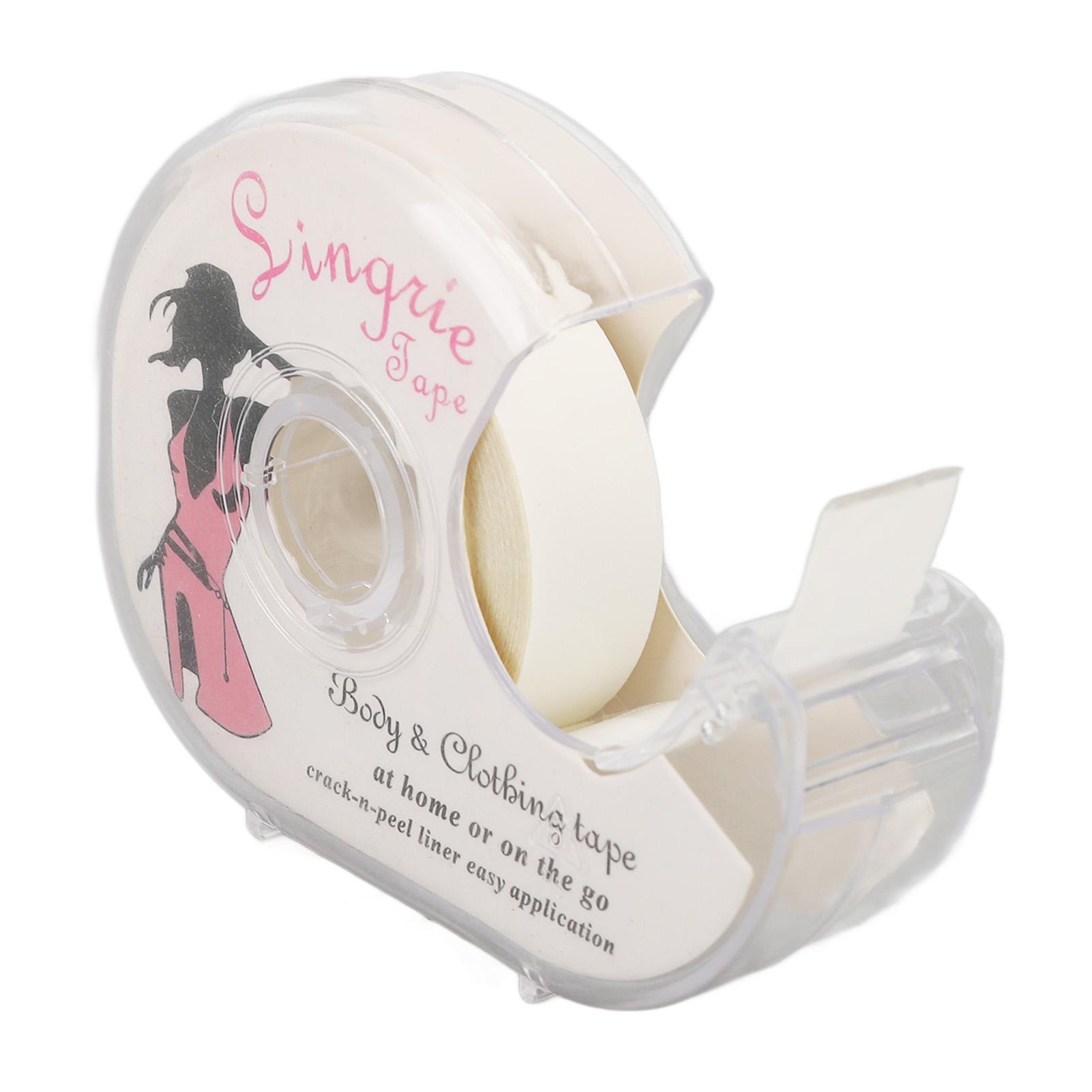 2 Rolls Women Double Sided Tape with Dispenser Transparent for Fashion Clothes Body All Skin
2 Rolls Women Double Sided Tape with Dispenser Transparent for Fashion Clothes Body All Skin