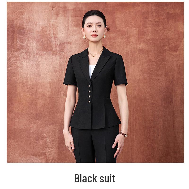 Women s Slim Gray Professional Business Suit with Waist-Cinching Design for Office and Sales M
Women s Slim Gray Professional Business Suit with Waist-Cinching Design for Office and Sales M