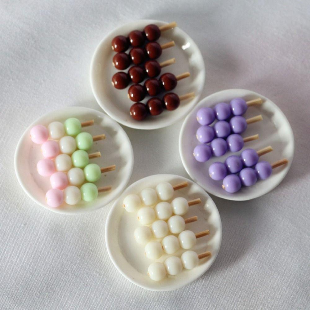 Resin Dollhouse Glutinous Rice Balls Rice Cake Food Play Dollhouse Decoration Children Purple-3pcs
Resin Dollhouse Glutinous Rice Balls Rice Cake Food Play Dollhouse Decoration Children Purple-3pcs