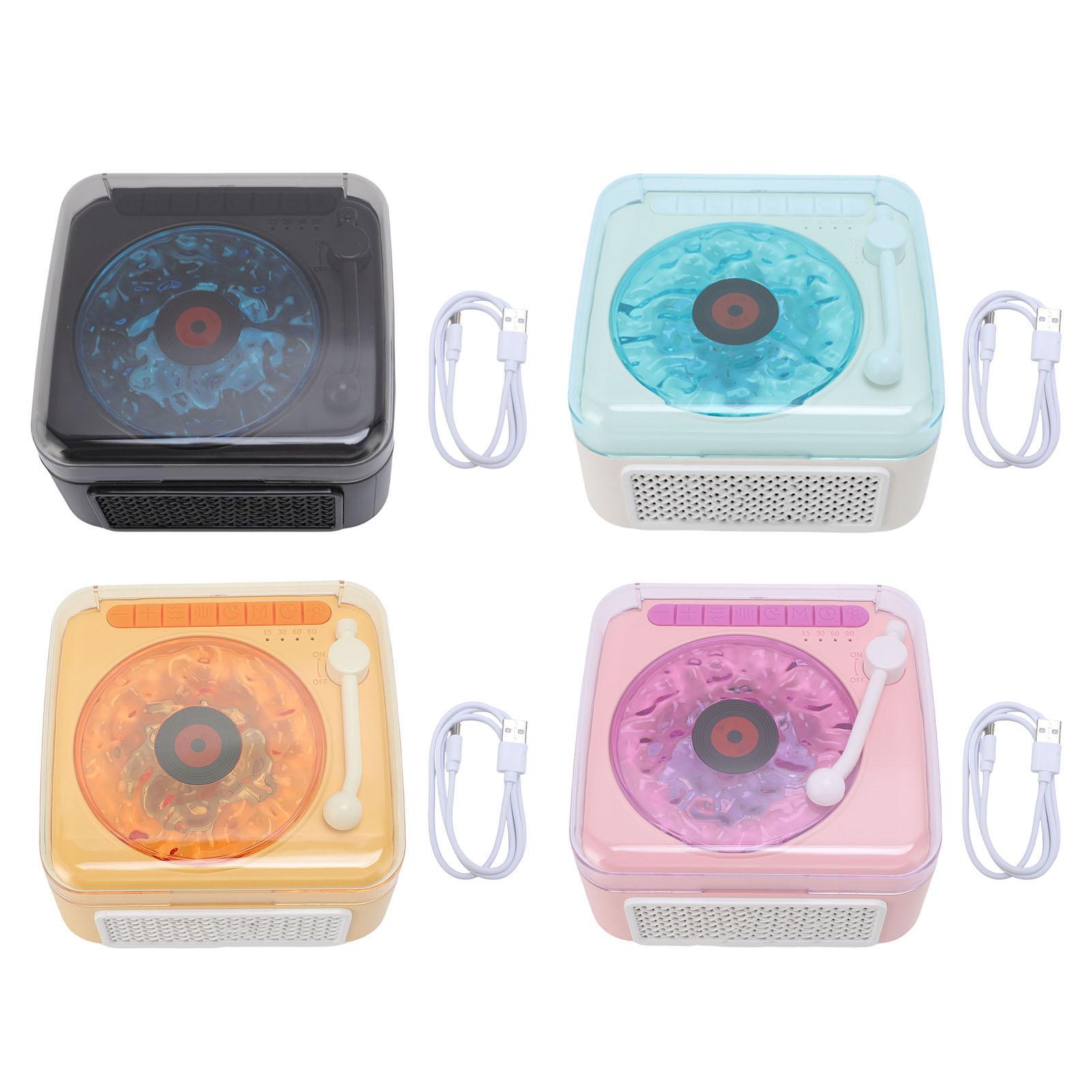 Wireless Bluetooth Speaker Small Record Player Night Light USB Rechargeable Desktop Wave Speaker for Black
Wireless Bluetooth Speaker Small Record Player Night Light USB Rechargeable Desktop Wave Speaker for Black