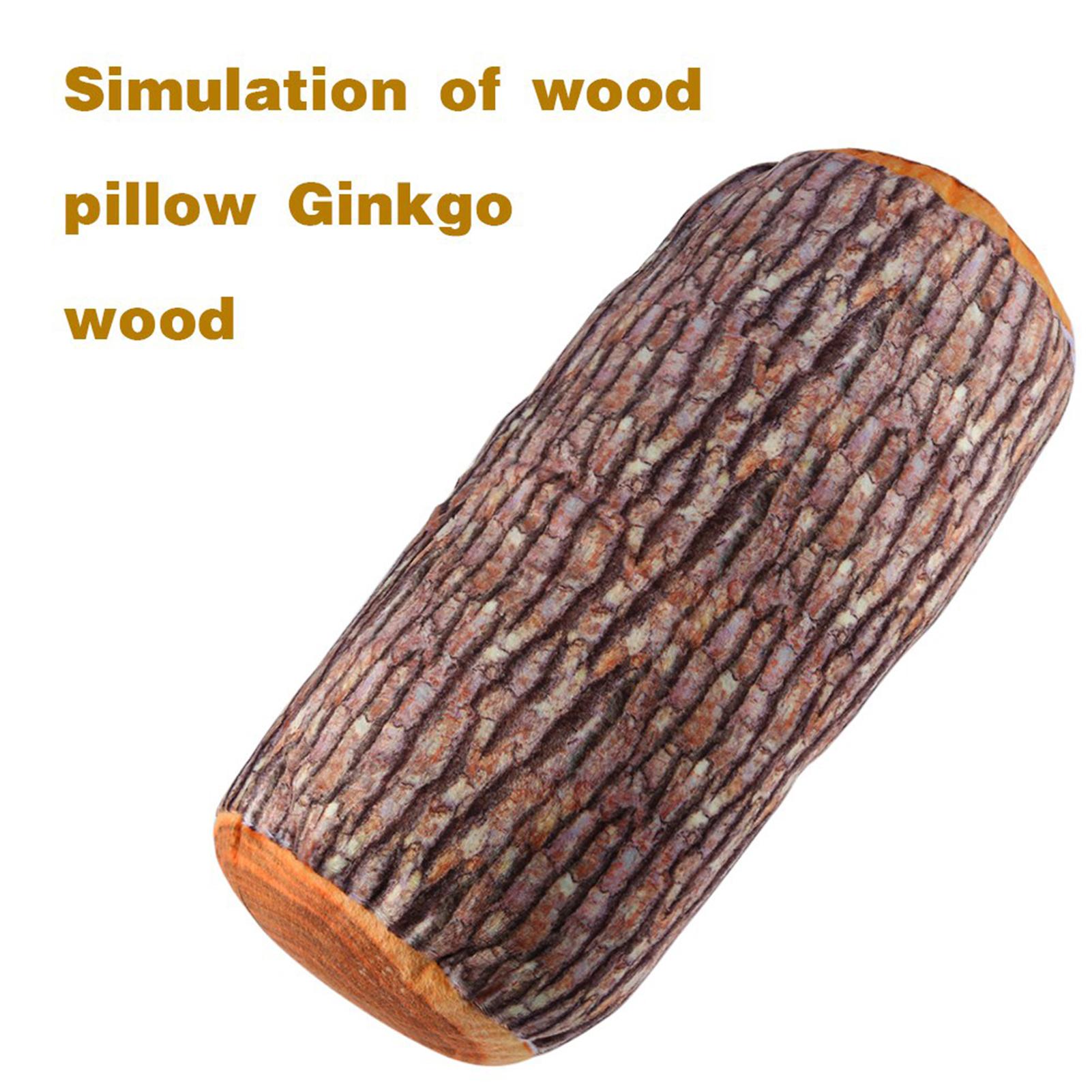 Natural Wood Log Throw Pillow Back Soft Cushion Car Neck Stump Shaped Decorative Pillow 48x19cm
Natural Wood Log Throw Pillow Back Soft Cushion Car Neck Stump Shaped Decorative Pillow 48x19cm