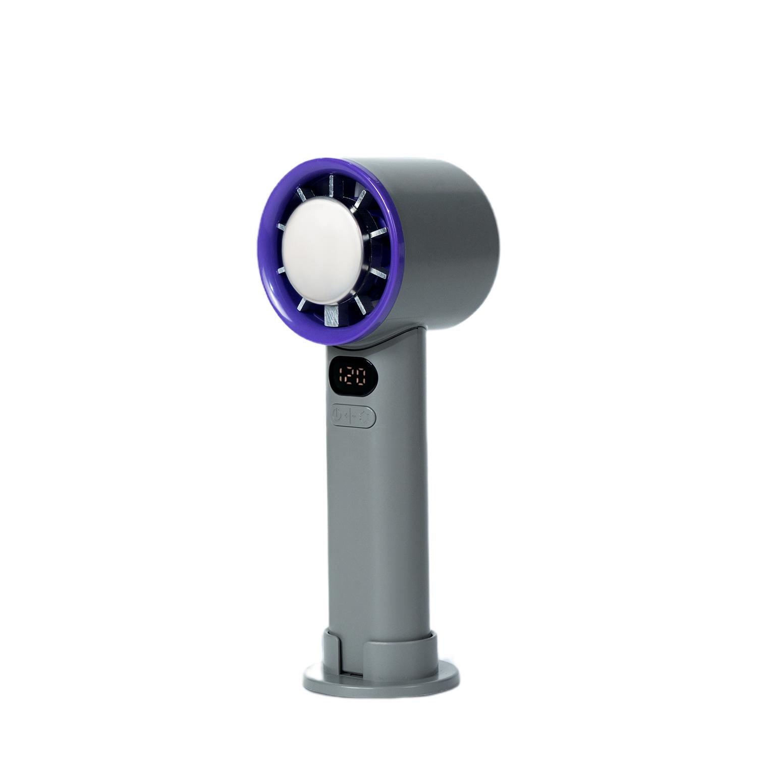 Portable Fan 120-Speed Digital Display Ice Cooling Tech Stylish Semiconductor Condensation Mini Personal Fan for Home, Office фіолетовий
Portable Fan 120-Speed Digital Display Ice Cooling Tech Stylish Semiconductor Condensation Mini Personal Fan for Home, Office фіолетовий