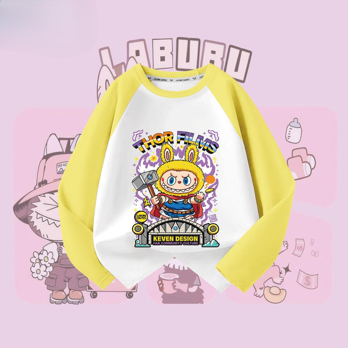 Girls Fashion Labubu Long-sleeved Top, Children s Casual Pure Cotton Long-sleeved T-shirt 150
Girls Fashion Labubu Long-sleeved Top, Children s Casual Pure Cotton Long-sleeved T-shirt 150