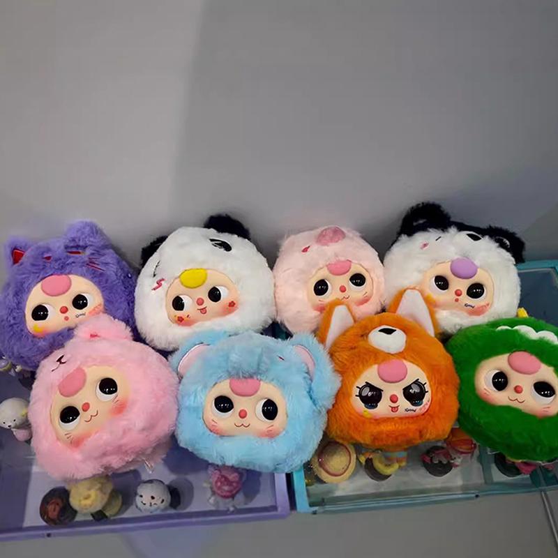 Baby Three First Generation Plush Animal Party Series Blind Box Doll Action Figures Bedroom Decorations Surprise Collectible as the picture 
Baby Three First Generation Plush Animal Party Series Blind Box Doll Action Figures Bedroom Decorations Surprise Collectible as the picture