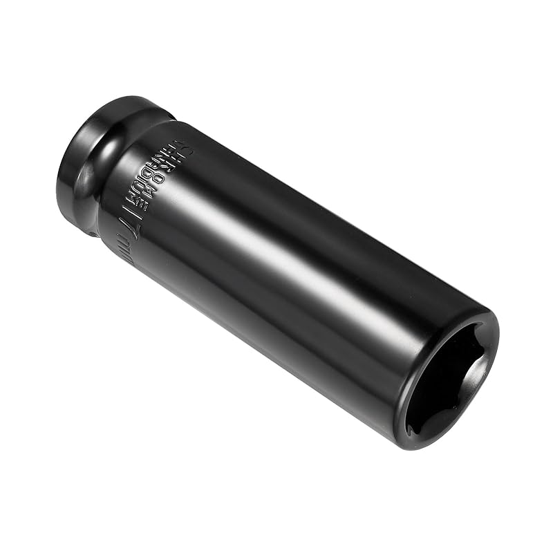 CoCud deep impact socket 1/2 inch drive 17mm socket 6 points nt Cr-V heat treated black - (Application: DIY handmade)
CoCud deep impact socket 1/2 inch drive 17mm socket 6 points nt Cr-V heat treated black - (Application: DIY handmade)