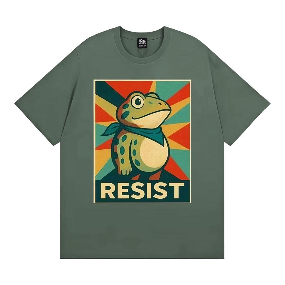 Portland Frog Dont Obey Resist Funny Tee Shirt Men Women Vintage Gothic Classic Tshirt Casual Humor Loose Short Sleeve T Shirt 3XL
Portland Frog Dont Obey Resist Funny Tee Shirt Men Women Vintage Gothic Classic Tshirt Casual Humor Loose Short Sleeve T Shirt 3XL