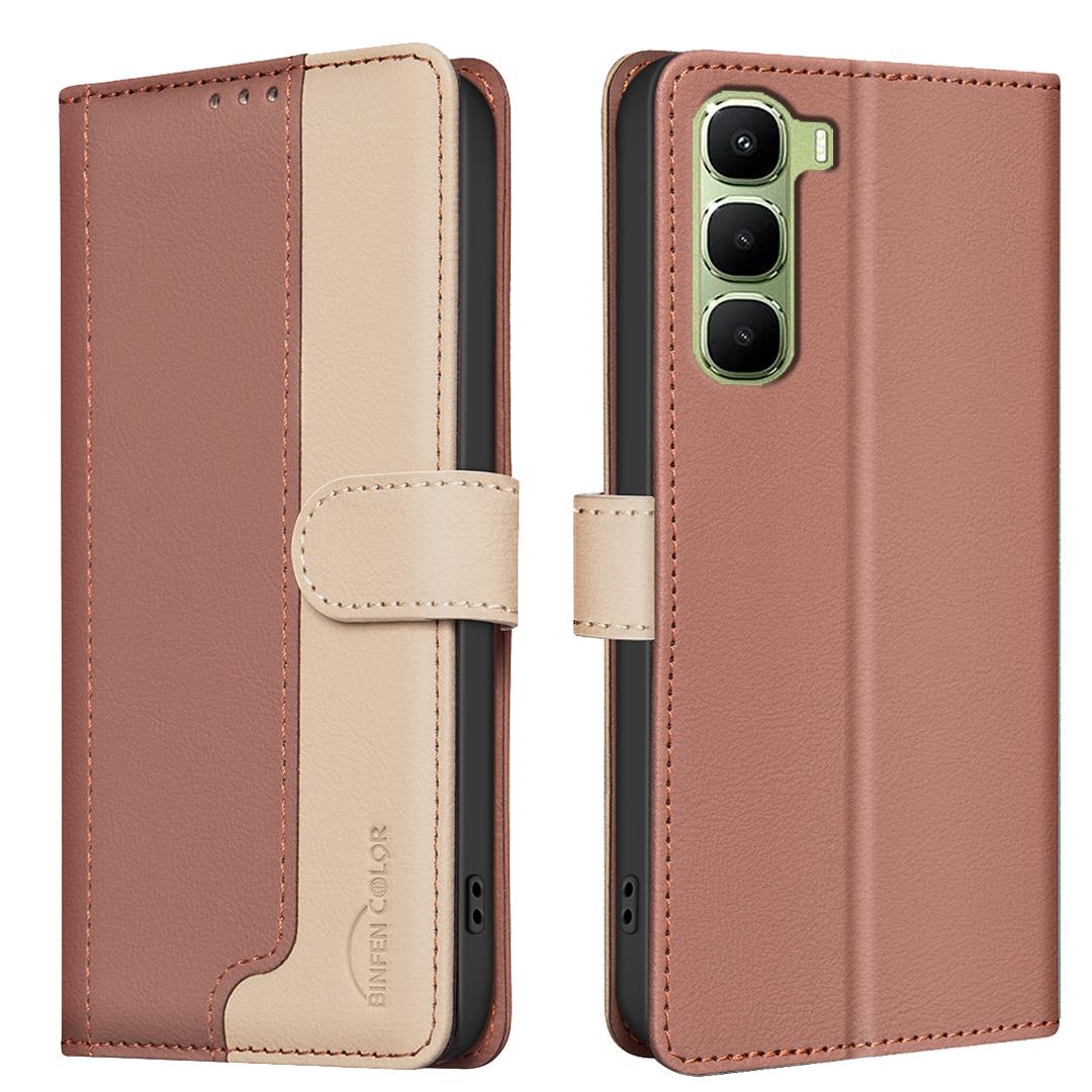 Для Infinix Hot 60 Pro 4G Шкіряний чохол BINFEN COLOR Кольорове зшивання Гаманець із захистом RFID Підставка Чохол для телефону B
Для Infinix Hot 60 Pro 4G Шкіряний чохол BINFEN COLOR Кольорове зшивання Гаманець із захистом RFID Підставка Чохол для телефону B