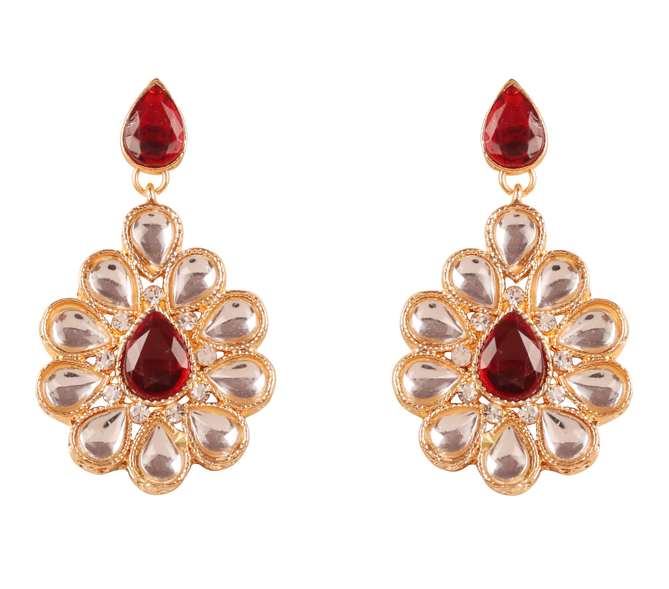Touchstone Kundan Indian Bollywood Desire Royal Mughal Classical Style Kundan Look Faux Emerald Jewelry Antique Gold Tone Red Contemporary
Touchstone Kundan Indian Bollywood Desire Royal Mughal Classical Style Kundan Look Faux Emerald Jewelry Antique Gold Tone Red Contemporary
