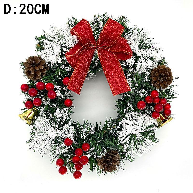 Christmas Red Berry & Pinecone Festive Wreath 20 cm
Christmas Red Berry & Pinecone Festive Wreath 20 cm