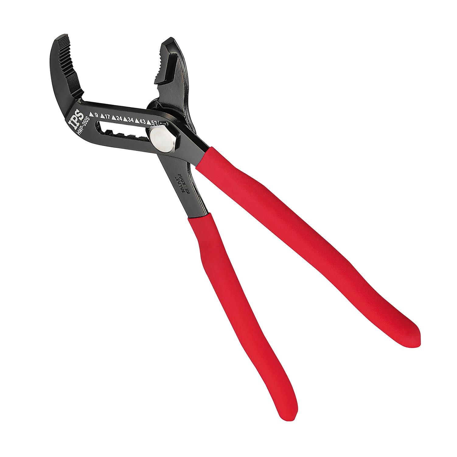 IPS (Igarashi Pliers) Spring-Loaded Grooved Water Pump Pliers, Wide, 250mm, HWP-250S, Made in Japan, Tsubame-Sanjo
IPS (Igarashi Pliers) Spring-Loaded Grooved Water Pump Pliers, Wide, 250mm, HWP-250S, Made in Japan, Tsubame-Sanjo