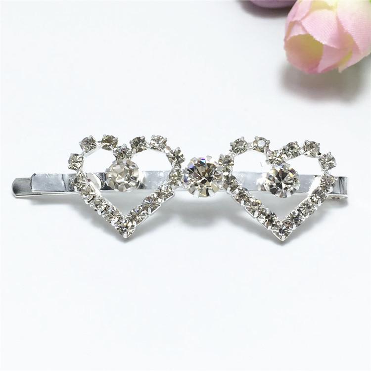 Korean Heart Rhinestone Hair Clips - Fashionable Crystal Side Accessories Thick Silver серебряный
Korean Heart Rhinestone Hair Clips - Fashionable Crystal Side Accessories Thick Silver серебряный