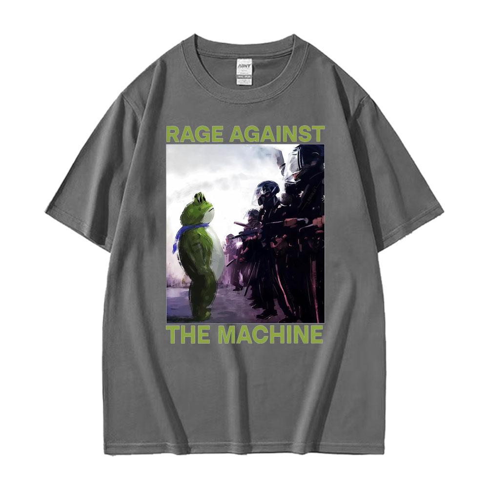Angry Machine Portland Frog Protests Meme Tshirt 2026 Summer Mens Womens Luxury Fashion Casual Cotton Oversized Tshirt 4XL
Angry Machine Portland Frog Protests Meme Tshirt 2026 Summer Mens Womens Luxury Fashion Casual Cotton Oversized Tshirt 4XL