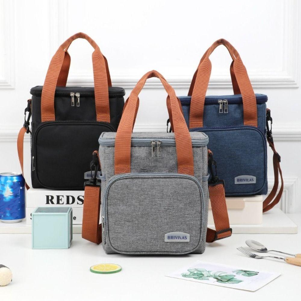 Large Capacity Lunch Bag Thickened Insulated Case Reusable Picnic Cooling Box Office чёрный
Large Capacity Lunch Bag Thickened Insulated Case Reusable Picnic Cooling Box Office чёрный