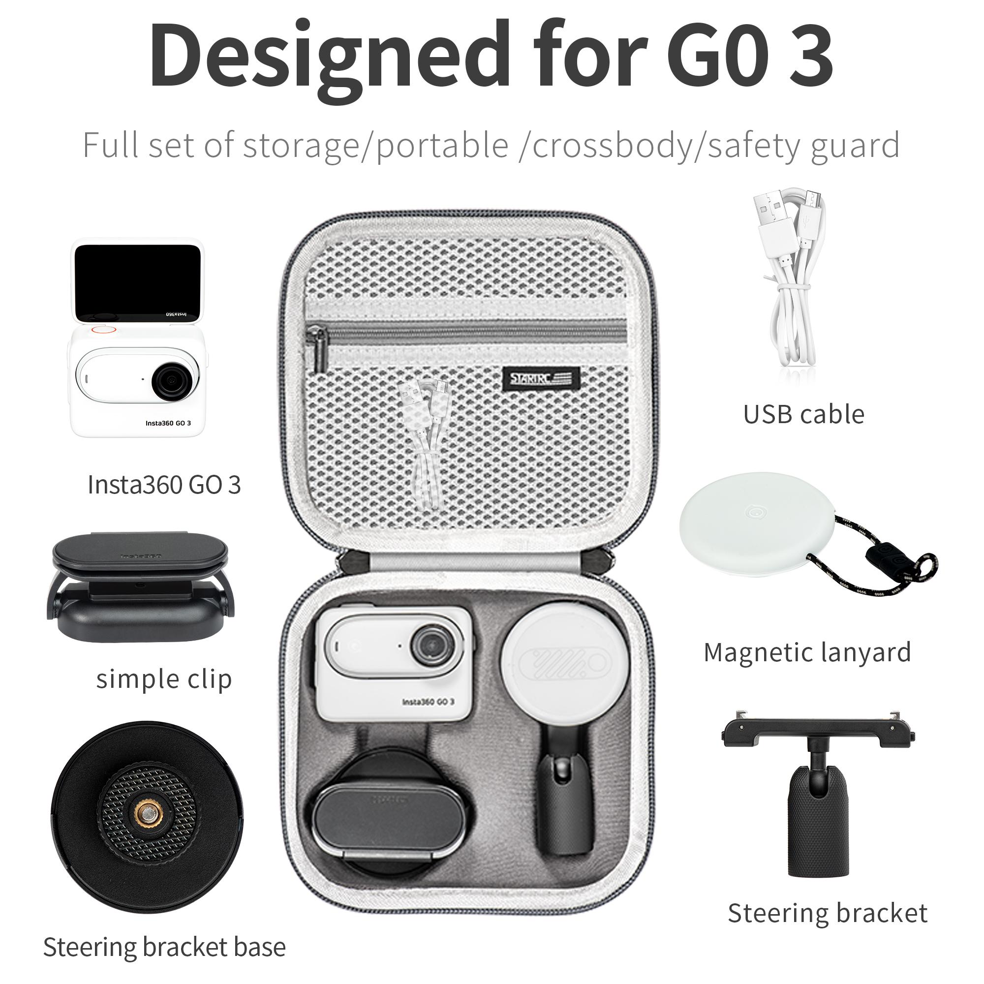 Mini Storage Bag For Insta360 GO 3/GO 3S Case Body Bag For Insta360 GO 3 Protective Bag Sport Action Camera Accessories
Mini Storage Bag For Insta360 GO 3/GO 3S Case Body Bag For Insta360 GO 3 Protective Bag Sport Action Camera Accessories