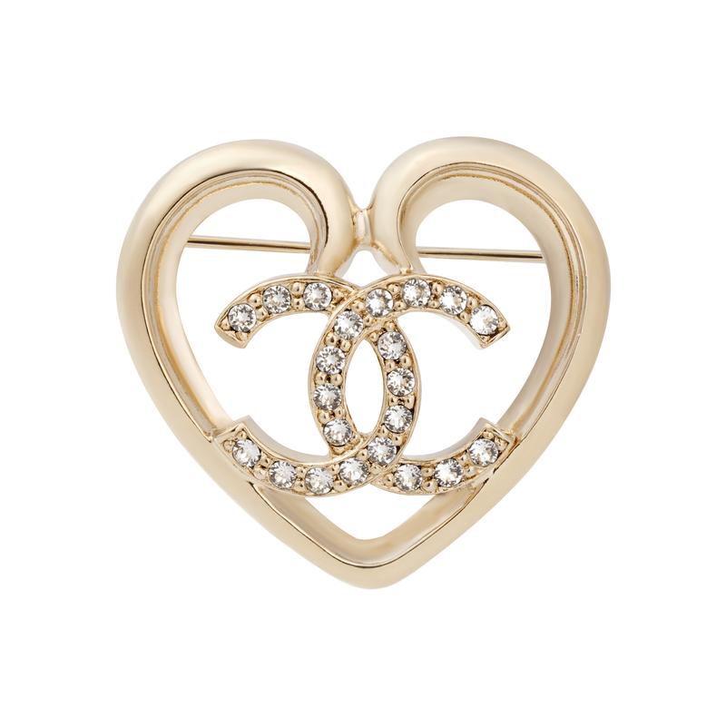 CHANEL simple casual love metal brooch women s style золотий
CHANEL simple casual love metal brooch women s style золотий