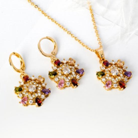 Красочные роскошные серьги с драгоценными камнями, ожерелье, женские модные украшения, серьги и ожерелье
Красочные роскошные серьги с драгоценными камнями, ожерелье, женские модные украшения, серьги и ожерелье