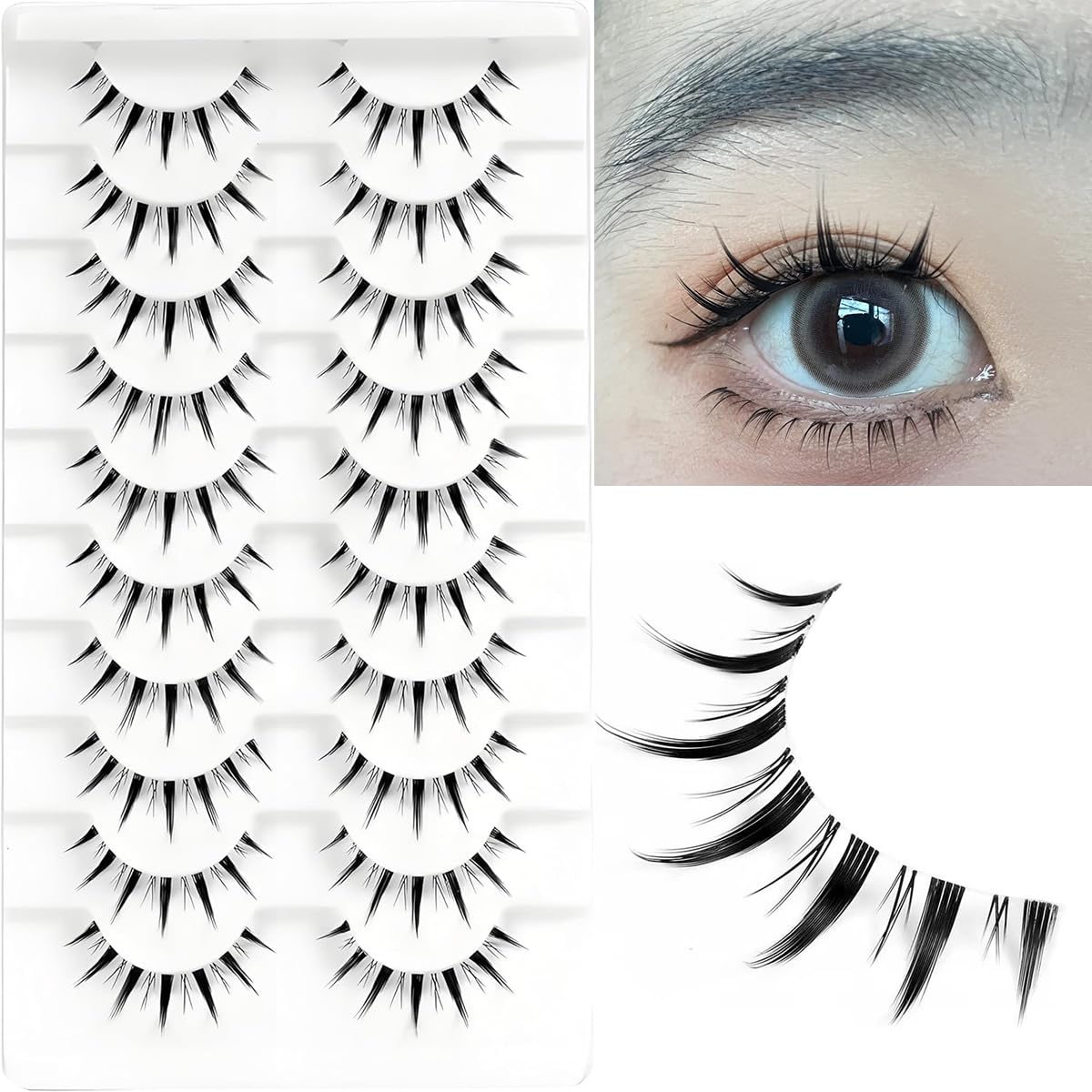 Natural false eyelashes Natural false eyelashes Natural false eyelashes (JPlashes7) чёрный
Natural false eyelashes Natural false eyelashes Natural false eyelashes (JPlashes7) чёрный