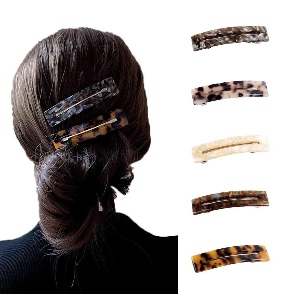 Acetic Acid Leopard Spring Hair Clip Printed Rectangle Hairpin Elengant Acetate Bb Clip Party
Acetic Acid Leopard Spring Hair Clip Printed Rectangle Hairpin Elengant Acetate Bb Clip Party