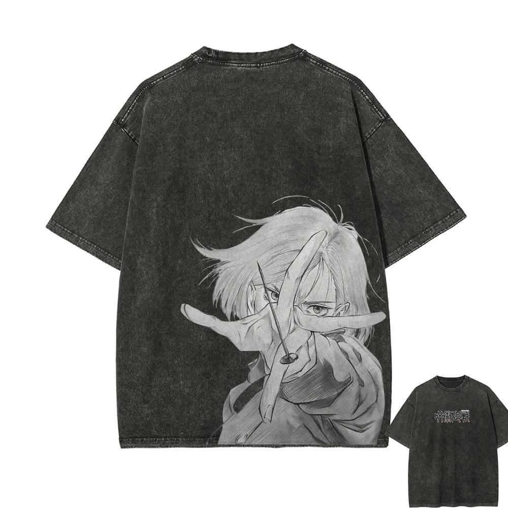 Nobara Kugisaki T-shirt Jujutsu Kaisen Straw Doll Technique Tee Vintage Washed Oversized Retro Anime Harajuku Men Women Tops M
Nobara Kugisaki T-shirt Jujutsu Kaisen Straw Doll Technique Tee Vintage Washed Oversized Retro Anime Harajuku Men Women Tops M