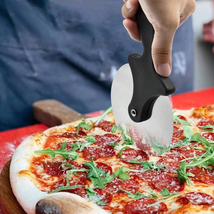 Pizza Peel Metal Pizza Spatula, Pizza Paddle 12 Inch, Pizza Cutter, Pizza Paddle with Foldable Handle, Round Stainless Steel Pizza Peel Kit for Dough,
Pizza Peel Metal Pizza Spatula, Pizza Paddle 12 Inch, Pizza Cutter, Pizza Paddle with Foldable Handle, Round Stainless Steel Pizza Peel Kit for Dough,