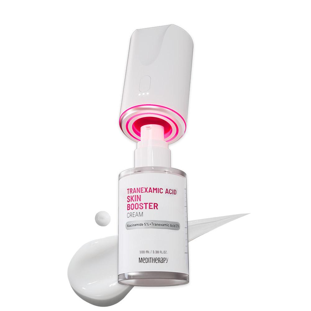 Meditherapy Tranexamic Acid Skin Booster Set (100ml)– Blemish Care Cream + Booster Cap, Korean 1 SET
Meditherapy Tranexamic Acid Skin Booster Set (100ml)– Blemish Care Cream + Booster Cap, Korean 1 SET