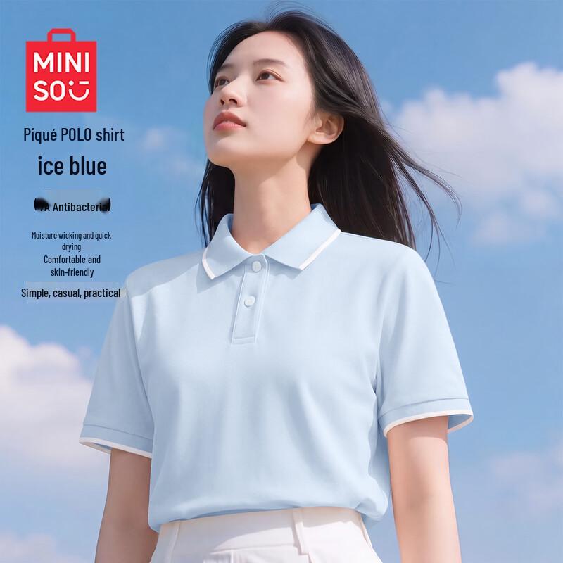 MINISO Women s 2026 Summer Breathable Quick-Dry Half-Sleeve Polo T-Shirt M
MINISO Women s 2026 Summer Breathable Quick-Dry Half-Sleeve Polo T-Shirt M