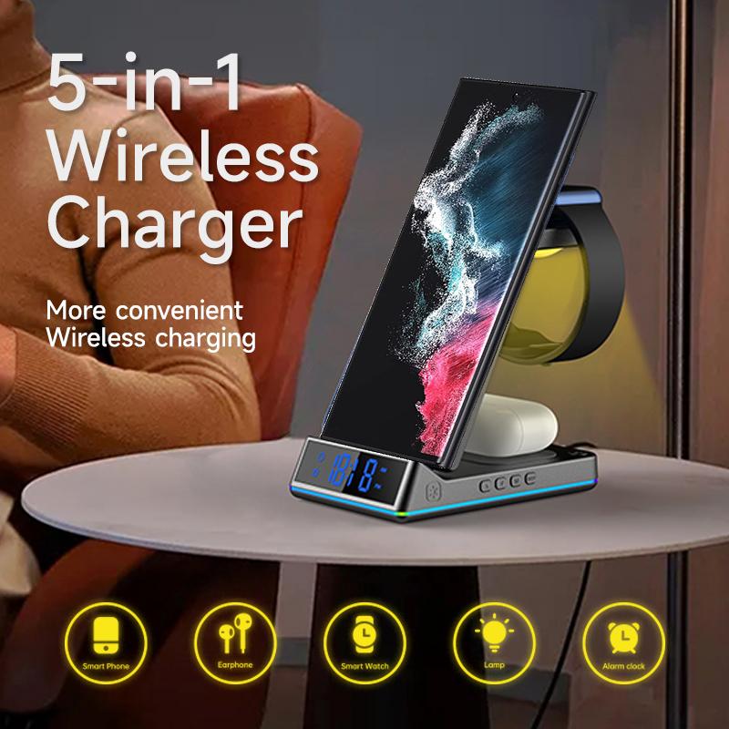 Подставка для зарядного устройства Galaxy Watch 6 3 в 1 Samsung S23 Ultra S22 S21 S20 Galaxy 5 4 3 Active 2 Беспроводная станция быстрой зарядки
Подставка для зарядного устройства Galaxy Watch 6 3 в 1 Samsung S23 Ultra S22 S21 S20 Galaxy 5 4 3 Active 2 Беспроводная станция быстрой зарядки