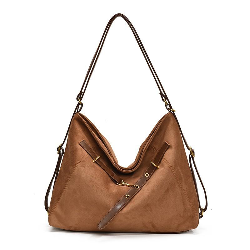 Fashionable High-end Retro Matte Suede Underarm Shoulder Bag Women s Niche Texture Large Capacity Multifunctional Commuter коричневий
Fashionable High-end Retro Matte Suede Underarm Shoulder Bag Women s Niche Texture Large Capacity Multifunctional Commuter коричневий