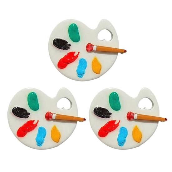 3Pcs Girl Hairpin Macaron Colors Palette Shape Resin Hair Clip Stable Non-Slip Side Bang Hair Pin Lightweight Hair Accessory белый
3Pcs Girl Hairpin Macaron Colors Palette Shape Resin Hair Clip Stable Non-Slip Side Bang Hair Pin Lightweight Hair Accessory белый