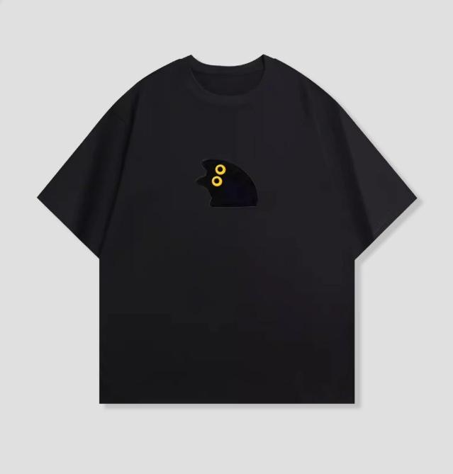 Minimalist Black Cat Shortsleeved Printed Tshirt Top Unisex Cute Cartoon Small Cat Graphic Casual Streetwear for Daily Wear S
Minimalist Black Cat Shortsleeved Printed Tshirt Top Unisex Cute Cartoon Small Cat Graphic Casual Streetwear for Daily Wear S