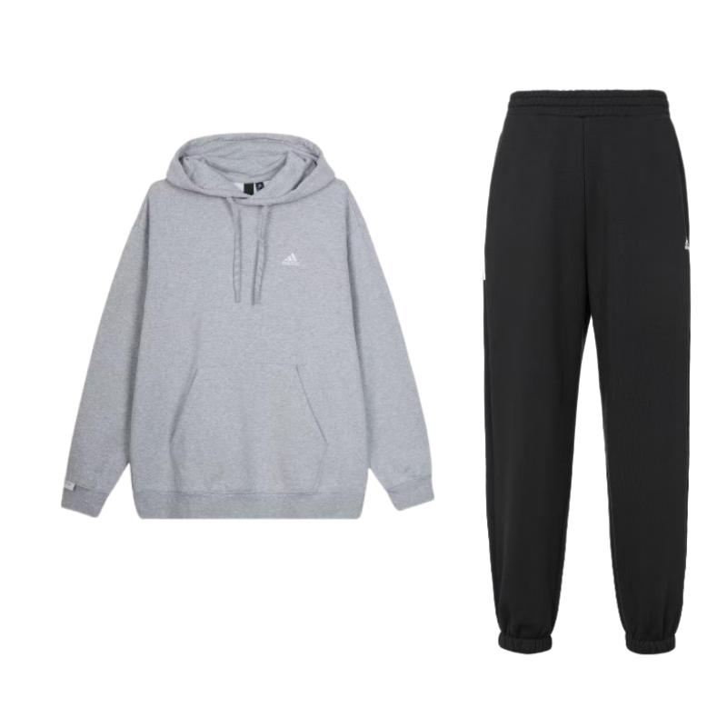 Adidas Толстый свитер с капюшоном и флисовой подкладкой, свободные трикотажные спортивные штаны с длинным рукавом, комплект мужской спортивной одежды IV7603+IV7586 S
Adidas Толстый свитер с капюшоном и флисовой подкладкой, свободные трикотажные спортивные штаны с длинным рукавом, комплект мужской спортивной одежды IV7603+IV7586 S