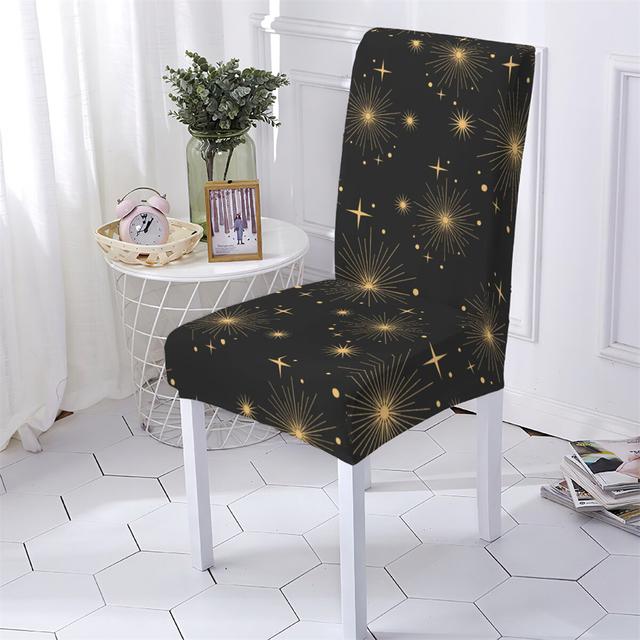 Чехлы на кухонные стулья в стиле звездного неба, эластичные чехлы на стулья из спандекса, рождественские чехлы на стулья с узором звезды и луны, домашние чехлы на стулья Stuhlbezug 1PCS
Чехлы на кухонные стулья в стиле звездного неба, эластичные чехлы на стулья из спандекса, рождественские чехлы на стулья с узором звезды и луны, домашние чехлы на стулья Stuhlbezug 1PCS
