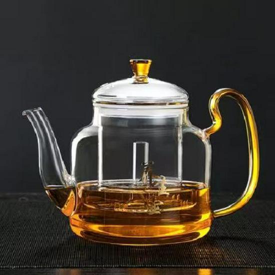 High-Capacity Heat-Resistant Glass Teapot Set for Boiling and Steaming Tea 1200ml
High-Capacity Heat-Resistant Glass Teapot Set for Boiling and Steaming Tea 1200ml