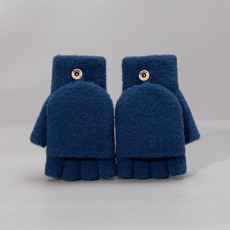 Half Finger Gloves Winter Mitten Soft Warm Student Women Flip Gloves Thick Outdoor Write Thickened Cold-Resistant Gloves One Size
Half Finger Gloves Winter Mitten Soft Warm Student Women Flip Gloves Thick Outdoor Write Thickened Cold-Resistant Gloves One Size
