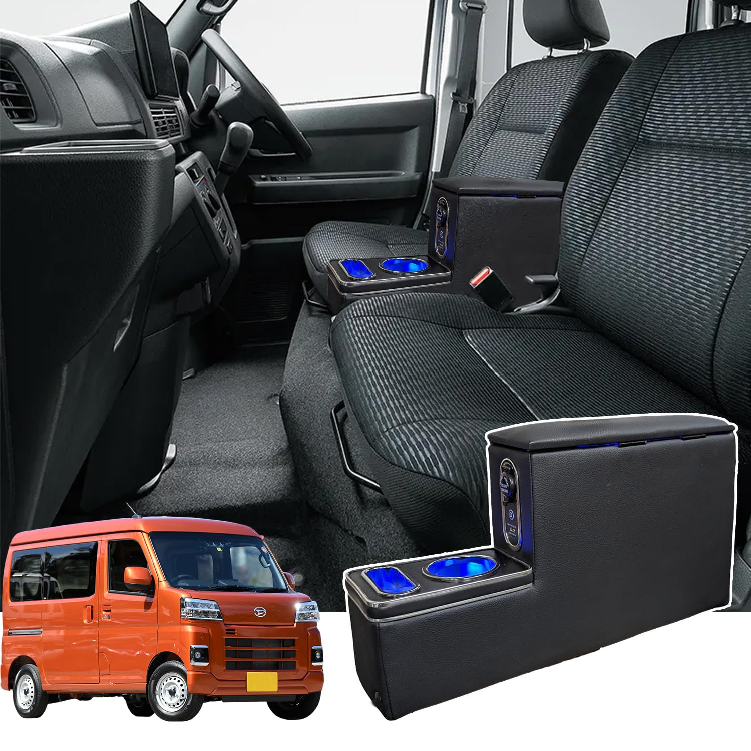 КУПИТЬ Эксклюзивная консольная коробка Daihatsu с поддержкой быстрой зарядки, светодиодный держатель для напитков с затемнением, в комплекте автомобильный подлокотник, ящик для хранения с синим Atrai/Hijet чёрный
КУПИТЬ Эксклюзивная консольная коробка Daihatsu с поддержкой быстрой зарядки, светодиодный держатель для напитков с затемнением, в комплекте автомобильный подлокотник, ящик для хранения с синим Atrai/Hijet чёрный