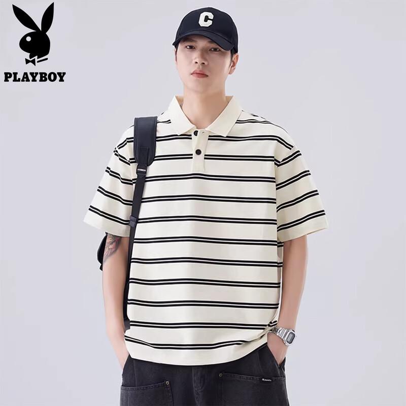 PLAYBOY Men s Summer Thin Loose Fit Solid Polo Shirt L
PLAYBOY Men s Summer Thin Loose Fit Solid Polo Shirt L