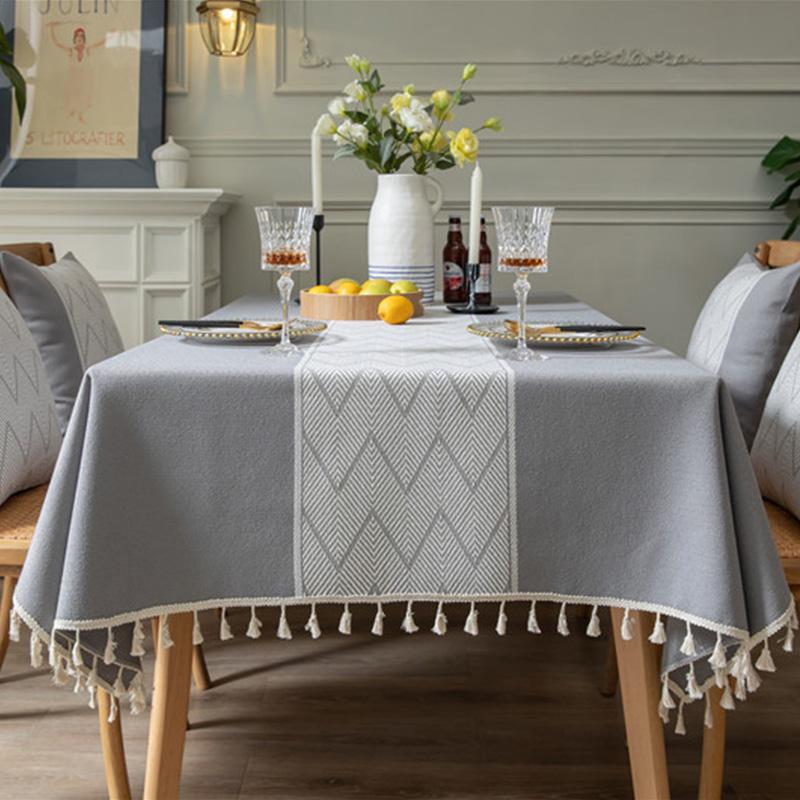Жаккардовая крышка стола с кисточками и волнами для обеденной вечеринки, рождественская скатерть 140x140cm серый
Жаккардовая крышка стола с кисточками и волнами для обеденной вечеринки, рождественская скатерть 140x140cm серый
