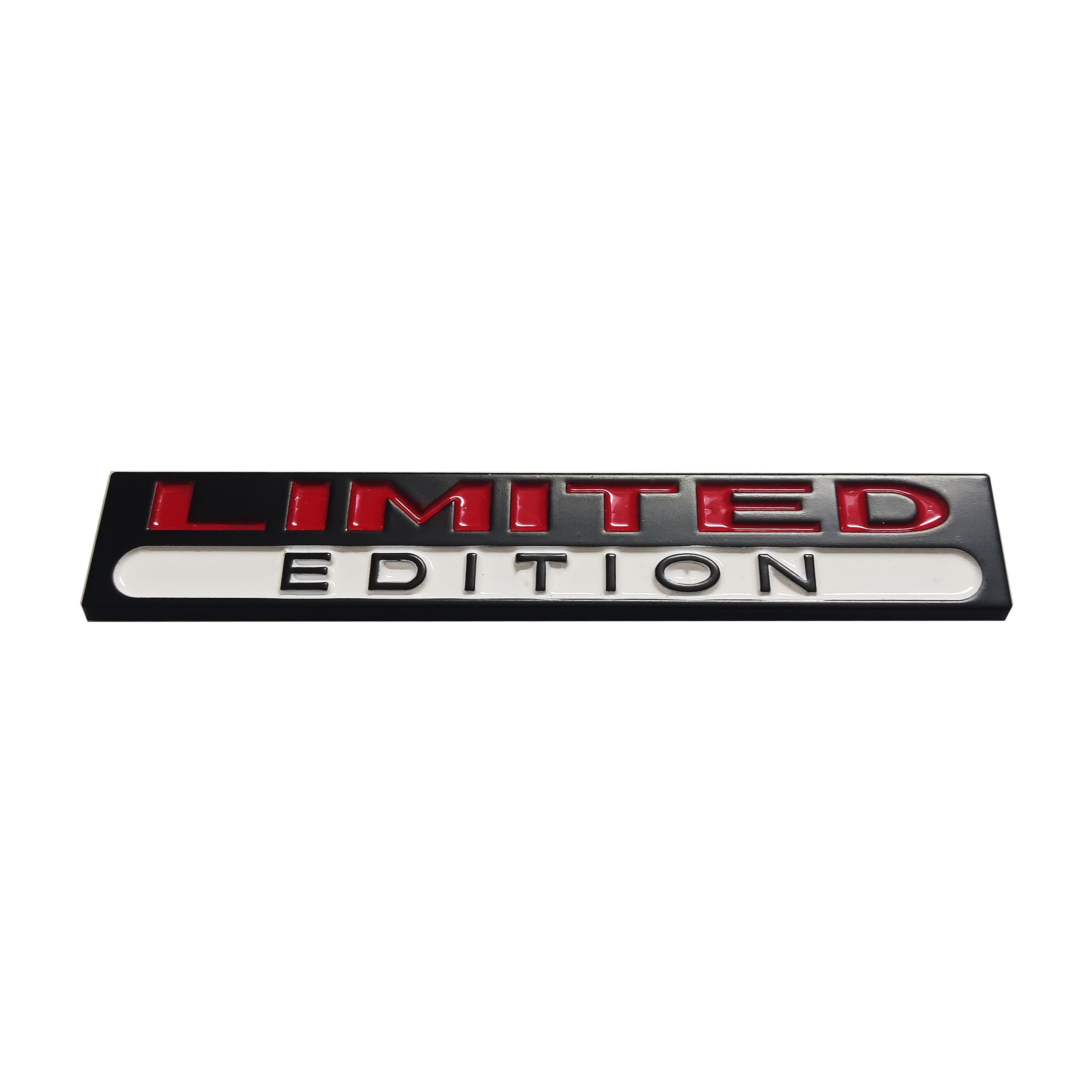 Limited Edition of car stickers are suitable for fenders, rear of the car, doors and bumpers of the car. Metal car stickers
Limited Edition of car stickers are suitable for fenders, rear of the car, doors and bumpers of the car. Metal car stickers