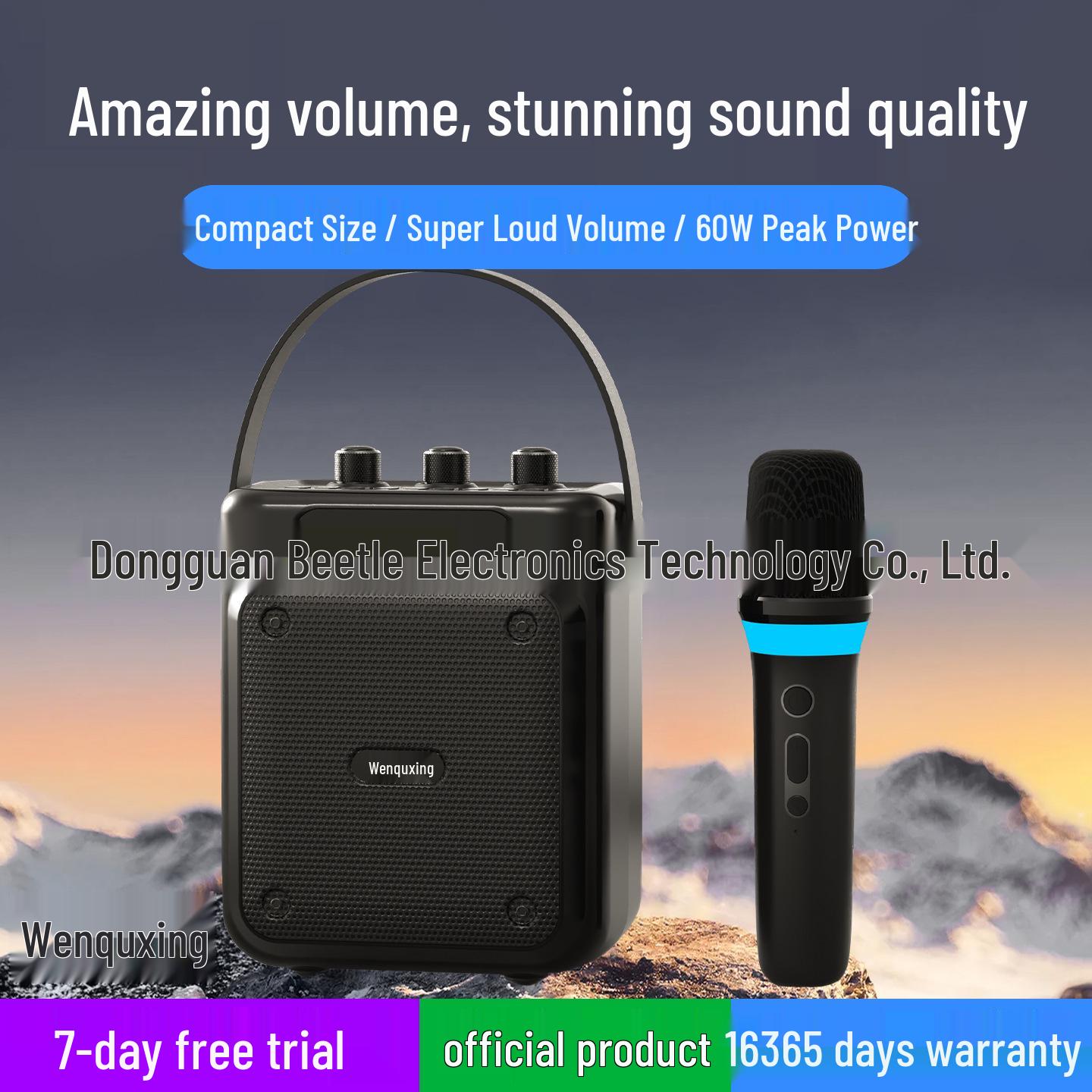 Portable Bluetooth Speaker with Subwoofer for Karaoke and Square Dancing Single Speaker (No Microphone) темно-зелений колір
Portable Bluetooth Speaker with Subwoofer for Karaoke and Square Dancing Single Speaker (No Microphone) темно-зелений колір
