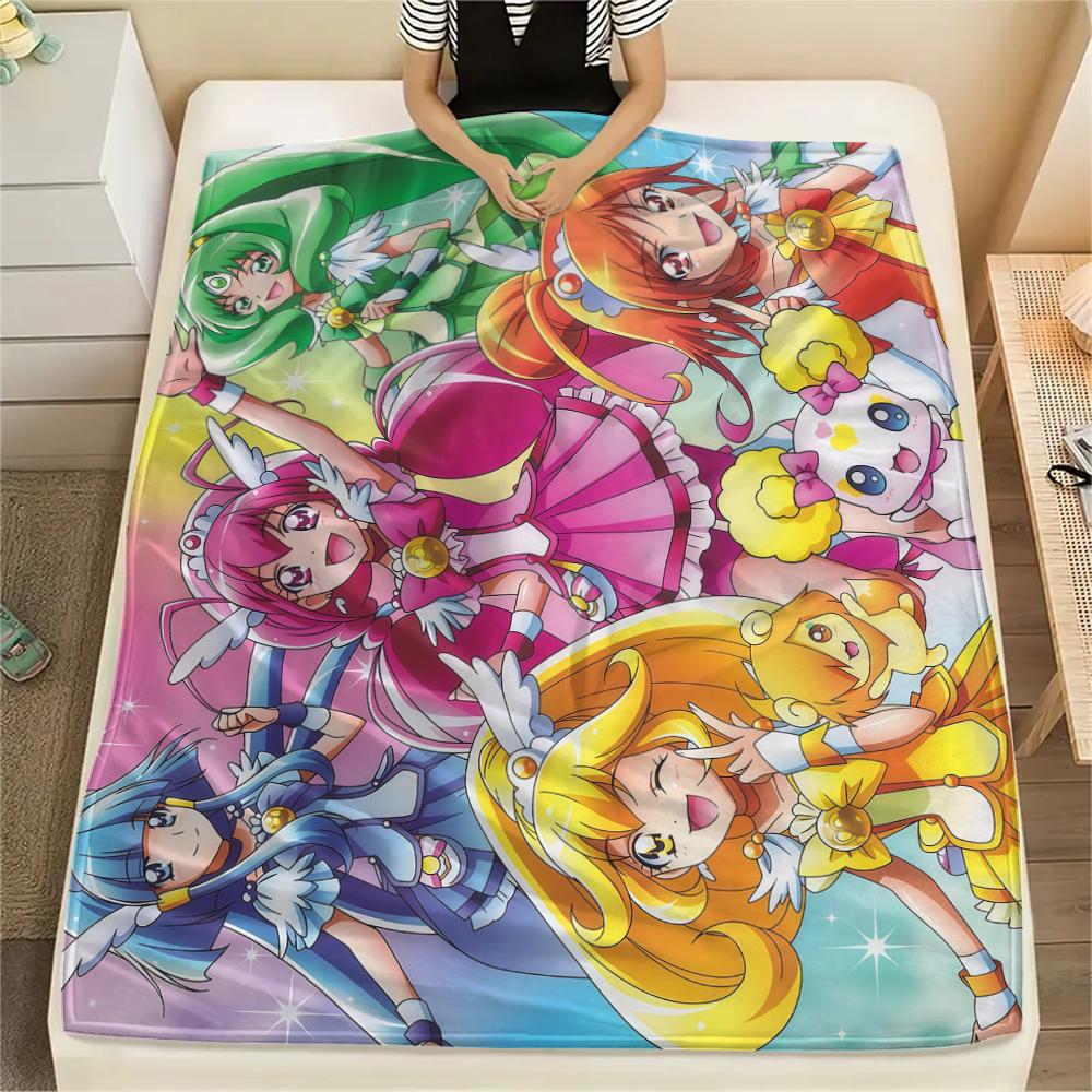 Pretty Cure Soft Flannel Blanket, Print for Bedrooms Sofas Beds, Suitable for Travel Picnic Chair -HE58 75x90cm
Pretty Cure Soft Flannel Blanket, Print for Bedrooms Sofas Beds, Suitable for Travel Picnic Chair -HE58 75x90cm