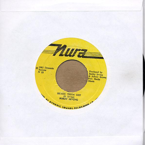 7-дюймовая пластинка BOBBIE IRVING Shake Them Off N22 Nura 1982 Ямайка Регги Ска Даб Б/У
7-дюймовая пластинка BOBBIE IRVING Shake Them Off N22 Nura 1982 Ямайка Регги Ска Даб Б/У
