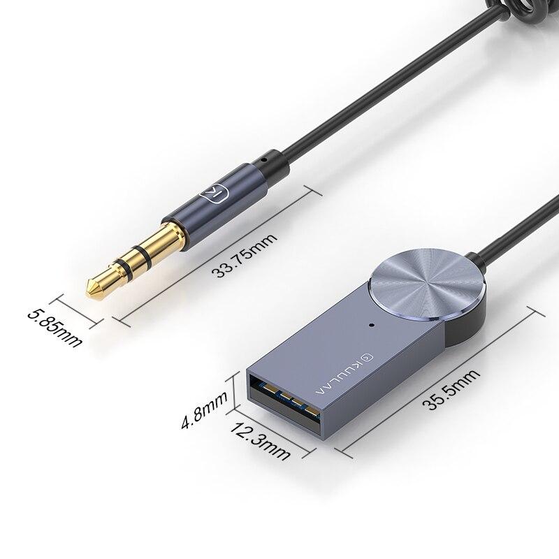 Bluetooth Автомобільний Аудіо Кабель 5.0 Передавач Бездротовий Приймач Авто AUX 3.5мм Jack Адаптер Bluetooth Адаптер Для Bluetooth Пристроїв Bluetooth v5.0 сірий
Bluetooth Автомобільний Аудіо Кабель 5.0 Передавач Бездротовий Приймач Авто AUX 3.5мм Jack Адаптер Bluetooth Адаптер Для Bluetooth Пристроїв Bluetooth v5.0 сірий