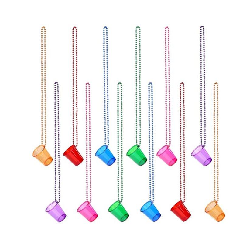 SHGO-Beaded Necklace 12 Pack Plastic Shot Glasses, Perfect For Bachelorette, Birthday Wedding Party& Holiday Events
SHGO-Beaded Necklace 12 Pack Plastic Shot Glasses, Perfect For Bachelorette, Birthday Wedding Party& Holiday Events