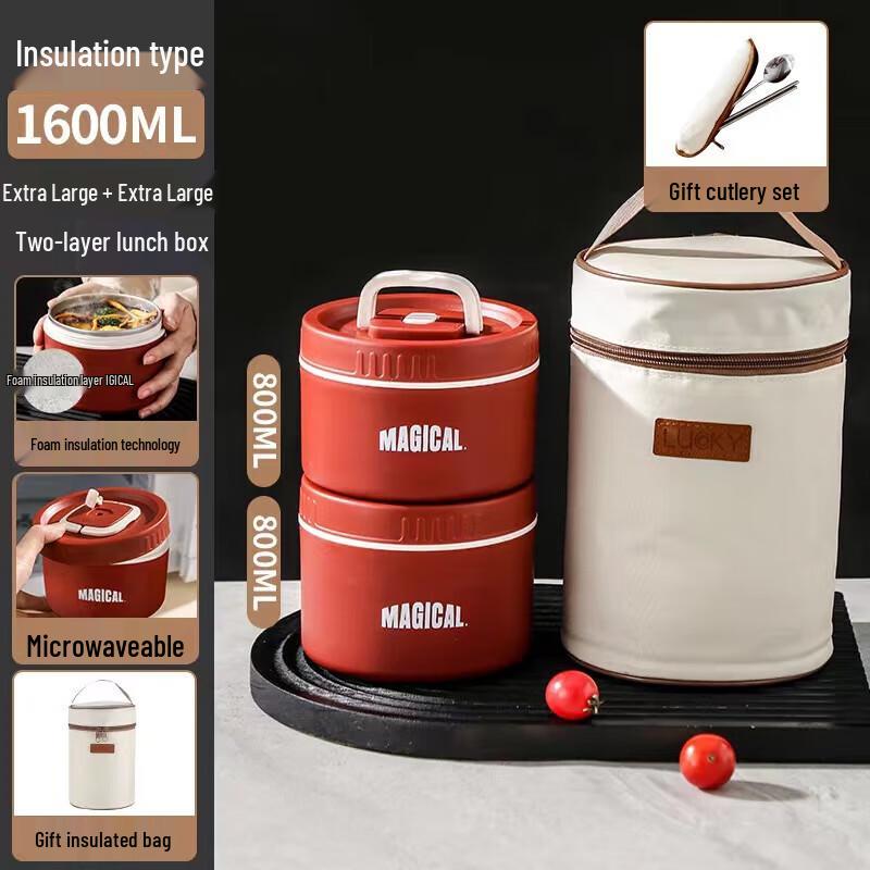 Hebaifu Microwavable Multi-Layer Insulated Lunch Box Set
Hebaifu Microwavable Multi-Layer Insulated Lunch Box Set