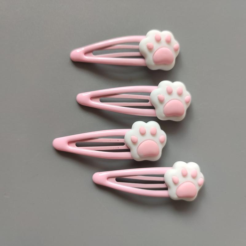 2 шт., мультяшный кошачий коготь, BB, клипса для детских волос, розовая заколка для волос в форме лапы, популярные милые аксессуары для волос
2 шт., мультяшный кошачий коготь, BB, клипса для детских волос, розовая заколка для волос в форме лапы, популярные милые аксессуары для волос